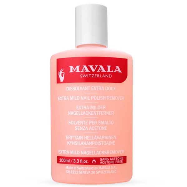 Mavala nail polish remover solution volume 100ml