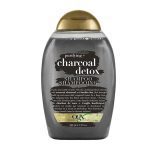 شامپو مو او جی ایکس مدل Purifying & Charcoal Detox حجم 385 میلی لیتر