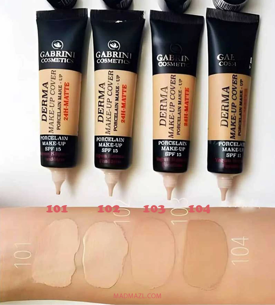 کرم پودر گابرینی مات 24 ساعته