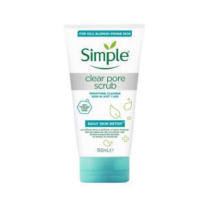 اسکراب پاک کننده منافذ Daily Skin Detox سیمپل 150میلی لیتر