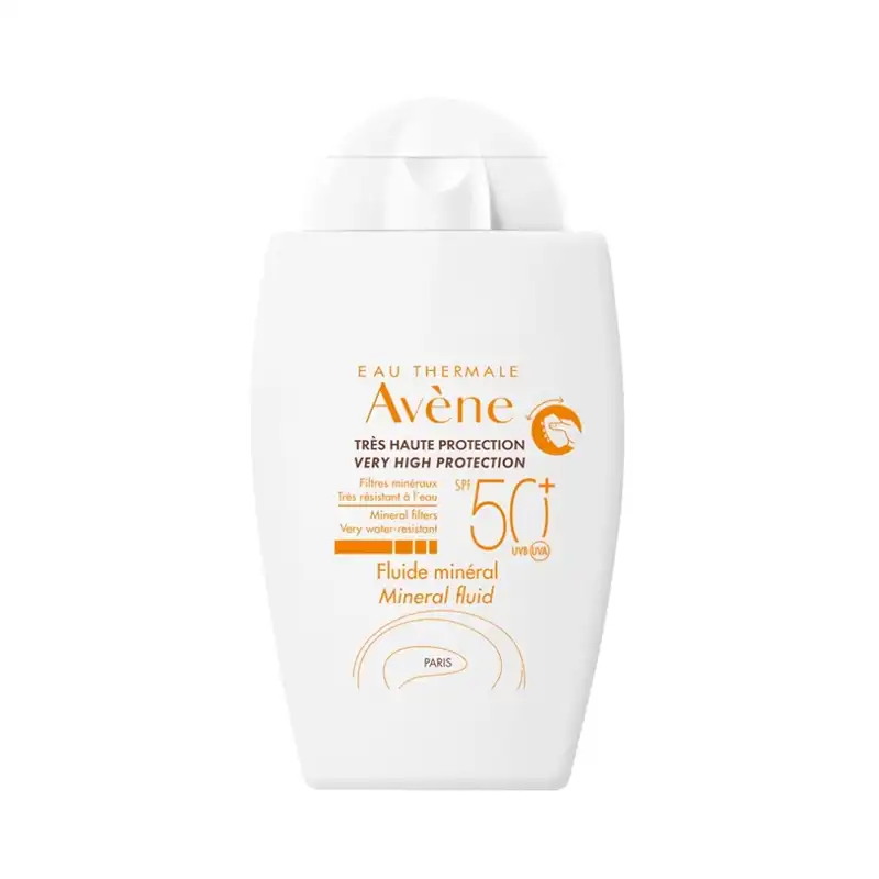 فلوئید ضد آفتاب مینرال پوست حساس SPF50 اون 40 میلی لیتر فلوئید ضد آفتاب مینرال اون مناسب پوست حساس SPF50