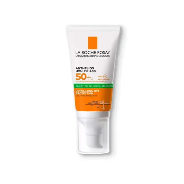 ژل کرم ضد آفتاب بدون عطر اویل کنترل SPF 50 لاروش پوزای ژل کرم ضد آفتاب بدون عطر اویل کنترل SPF 50 لاروش پوزای