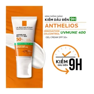 ژل کرم ضد آفتاب بدون عطر اویل کنترل SPF 50 لاروش پوزای