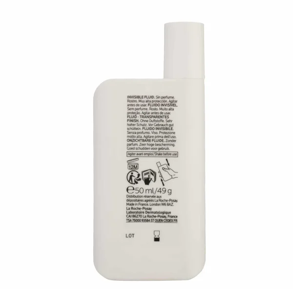 فلوئید ضد آفتاب بی رنگ لاروش پوزای SPF50 +