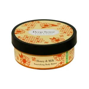 کره بدن شیر و عسل دیپ سنس حجم 200 میلی لیتر