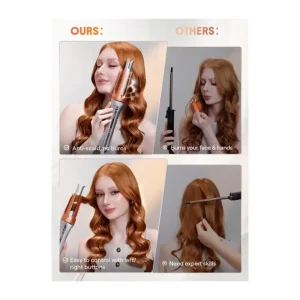 فر کننده مو شیگلم (کرلی شیگلم) ۳۲ میلی متر 2 فر کننده مو شیگلم (کرلی شیگلم) ۳۲ میلی متر