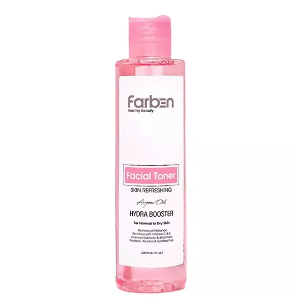 تونر پاک کننده صورت فاربن روغن آرگان 200ml