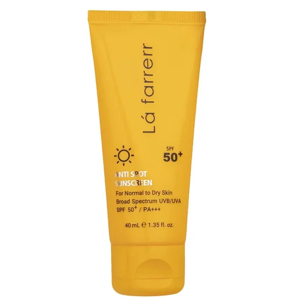کرم ضد آفتاب لافارر برای پوست خشک و نرمال بی رنگ SPF50