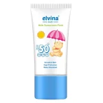 فلوئید ضد آفتاب کودک الوینا با spf50 حجم 50 میل