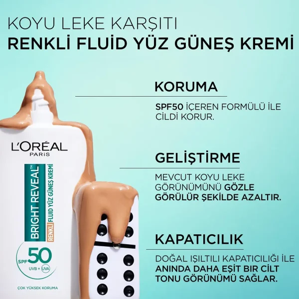 کرم ضد آفتاب لورال ضد لک SPF50