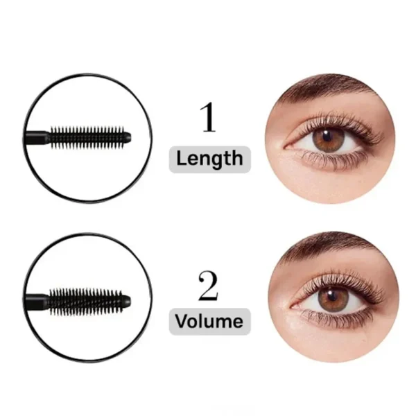 ریمل توئیست آپ بورژوا مدل 2 در 1 اولترا بلک 8ml - Image 3