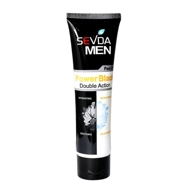 sevda power black face mask ماسک ذغال و یخ 100 میل سودا - Image 1