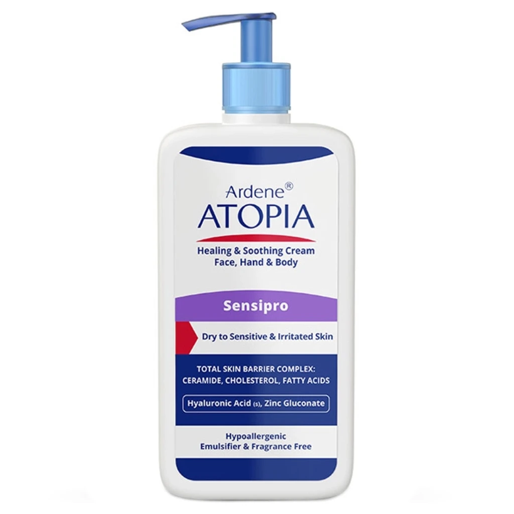 Ardene Atopia Healing And Soothing Cream 500ml کرم مرطوب کننده و التیام بخش پوست خشک و حساس Sensipro آردن آتوپیا 500ml - Image 1