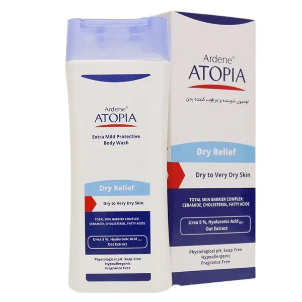 لوسیون شوینده و مرطوب کننده بدن آردن آتوپیا 250ml
