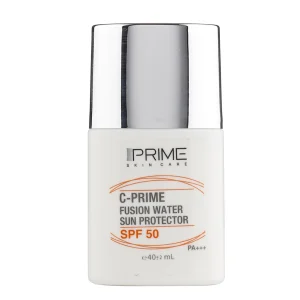فلوئید ضد آفتاب پرایم مدل فیوژن واتر حاوی ویتامین سی با SPF50